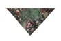 شال و روسری زنانه و دخترانه  silk scarf Flower Design 1123 Excellence
